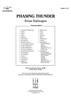 Phasing Thunder - Contents