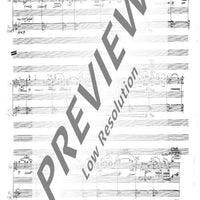 Three Farewells - Full Score