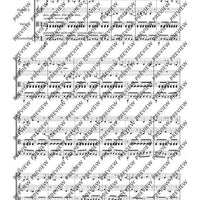 String Quartet - Score and Parts