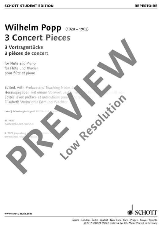 3 Concert Pieces