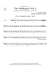 Two Madrigals, Vol. 1 - from Morley's "First Book of Madrigals to 4 Voices" (1594) - Trombone 4