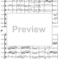 Allegro vivace -  from concerto N°3 for piano - Score