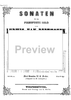 Sonata D Major WoO 47 No. 3 - Piano