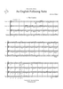 An English Folksong Suite - Score