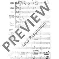 Concerto grosso D major - Full Score