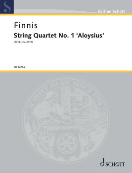 String Quartet No. 1 'Aloysius' - Score and Parts