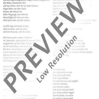 “Mild und leise...” - Score