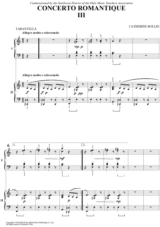 Concerto Romantique - 3rd Movement