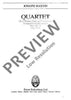 String Quartet D major, "Celebrated Largo" in D major - Full Score