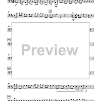 Symphonia No. 4 in D Major - for String Orchestra - Double Bass