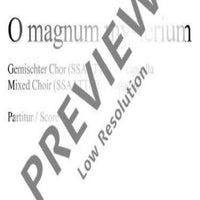 O Magnum Mysterium - Choral Score