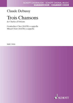 3 Chansons de Charles d'Orléans - Choral Score