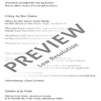 Two Maronite Carols - Score and Parts