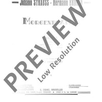 Morgenblätter - Score