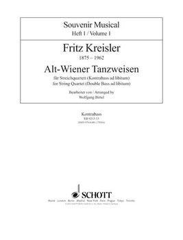 Alt-Wiener Tanzweisen - Double Bass Optional