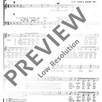 Europäische Volks- und Kinderlieder - Choral Score