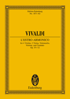L'estro Armonico - Full Score