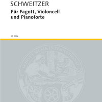 Für Fagott, Violoncell und Pianoforte - Performing Score