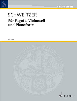 Für Fagott, Violoncell und Pianoforte - Performing Score