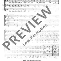 Ein sehnlichs groß Verlangen - Choral Score