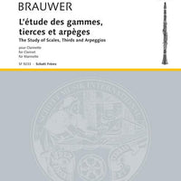 L'études des Gammes, Tierces et Arpèges