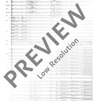 Sieben Fragmente für Orchester - Full Score