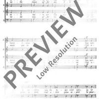 Kantate Nr. 6 - Choral Score