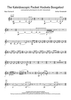 The Kaleidoscopic Pocket Hockets Boogaloo - Bass Clarinet 8