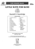 Little Suite for Band - Contents