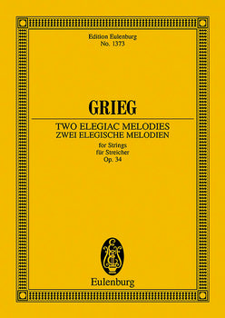 2 elegiac Melodies - Full Score