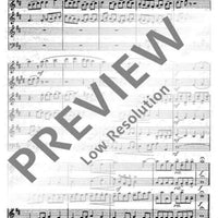 Weiß mir ein schönes Röselein - Score