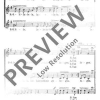 Ich bin schon siebenhundert Jahr - Choral Score