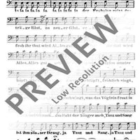 Sängerlust-Polka - Bass I