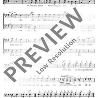 Weinlein, nun gang ein - Bass I/ii