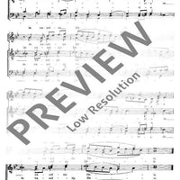 Fünf Weihnachtslieder - Choral Score