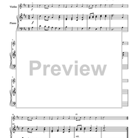 Ten Easy Hymns for Violin and Piano