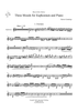 Three Moods for Euphonium and Piano - Euphonium TC