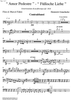 Amor pedestre- Fuessische Liebe [set of parts] - Double Bass