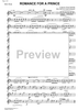 Romance for a Prince - Solo Eb Horn