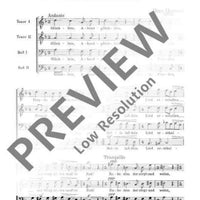 Abendfeier - Choral Score