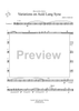 Variations on Auld Lang Syne - Trombone 4