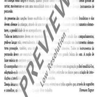 Canções da crianças brasileiras - Vocal And Performing Score