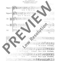 O Musica, du edle Kunst - Choral Score