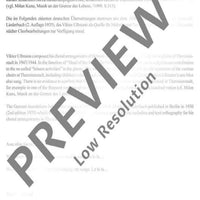 Two Hebrew pieces for choir - Choral Score