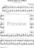 German Dance in A Minor [D. 783 (Op. 33), No. 10]