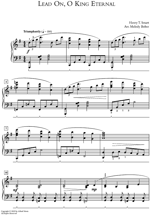 Lead On, O King Eternal