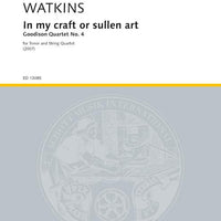 In my craft or sullen art - Score and Parts