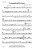 Acclamation Overture - Trombone 2
