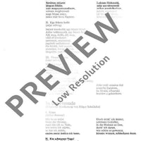 Igeden földön - Choral Score