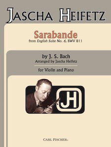 Sarabande - from English Suite No. 6, BWV 811